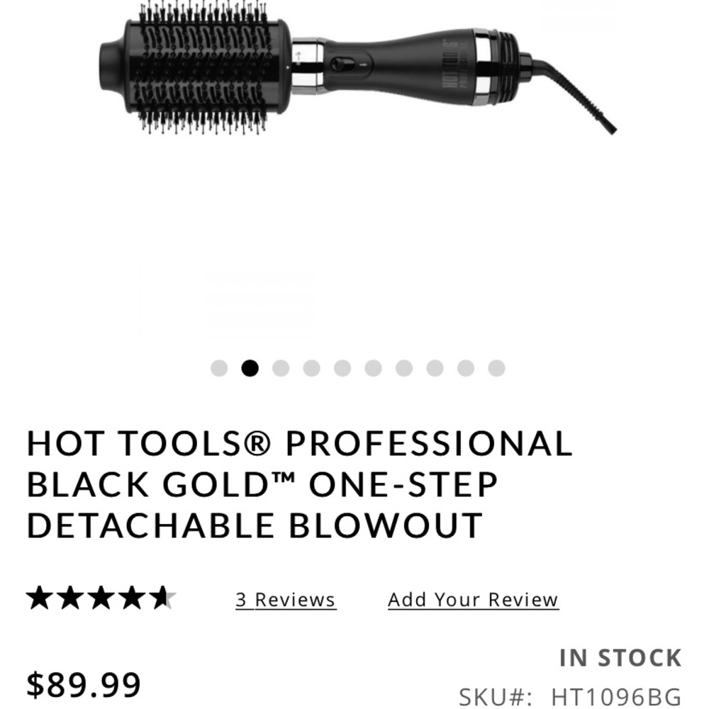Hot Tools One-Step detachable blowout volumizer!